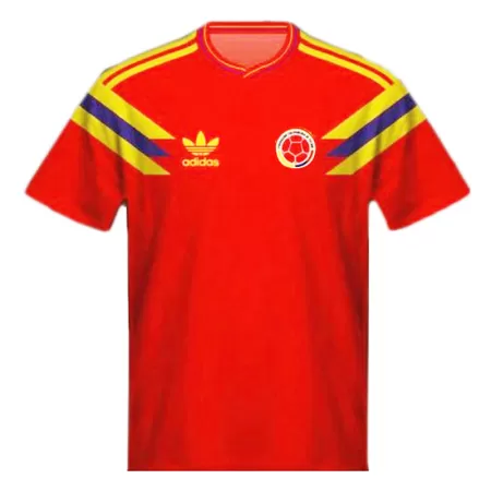 Colombia National Soccer Team Jersey Away Football Shirt 1990 - shopnationalteam