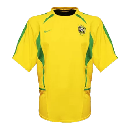Retro Brazil 2002/03 Home Soccer Jersey - shopnationalteam