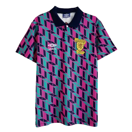 Retro Scotland 1988/89 Away Soccer Jersey - shopnationalteam