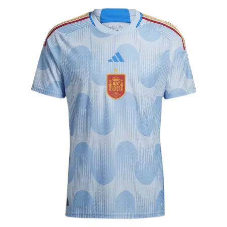 New Spain Soccer Jersey 2022 Away World Cup Authentic Soccer Jersey - shopnationalteam