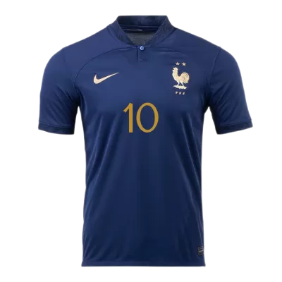 MBAPPE #10 New 2022 France Jersey Home Football Shirt World Cup - shopnationalteam