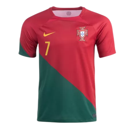 RONALDO #7 New 2022 Portugal Jersey Home Football Shirt World Cup - shopnationalteam