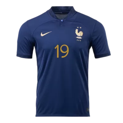 BENZEMA #19 New 2022 France Jersey Home Football Shirt World Cup - shopnationalteam