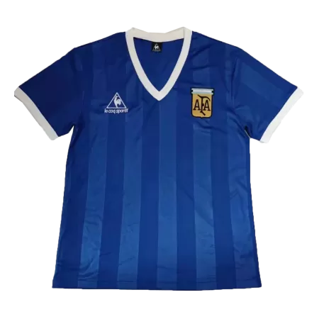 Retro Argentina 1986 Away Soccer Jersey - shopnationalteam
