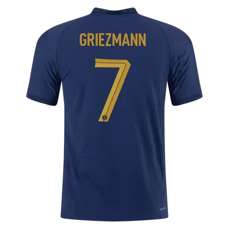 New France GRIEZMANN #7 Soccer Jersey 2022 Home World Cup Authentic Soccer Jersey - shopnationalteam