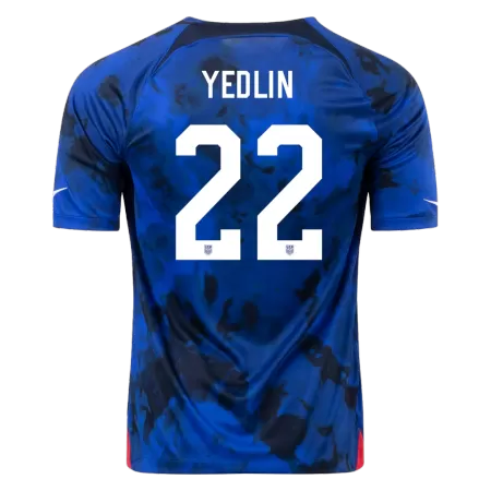 YEDLIN #22 New 2022 USA Jersey Away Football Shirt World Cup - shopnationalteam