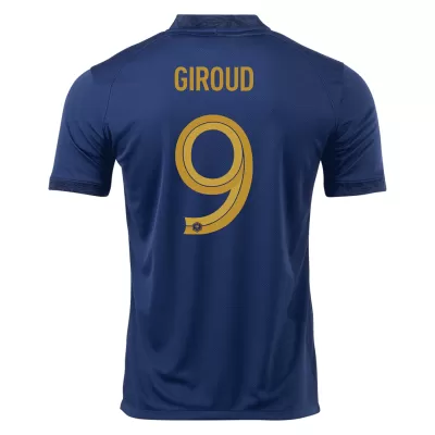 GIROUD #9 France National Soccer Team Jersey Home Football Shirt World Cup 2022 - shopnationalteam