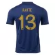 KANTE #13 New 2022 France Jersey Home Football Shirt World Cup - shopnationalteam