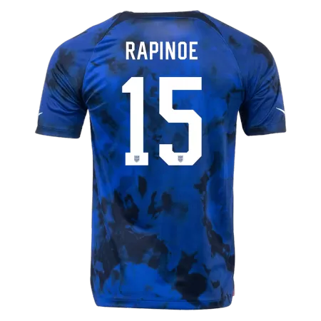 RAPINOE #15 New 2022 USA Jersey Away Football Shirt World Cup - shopnationalteam