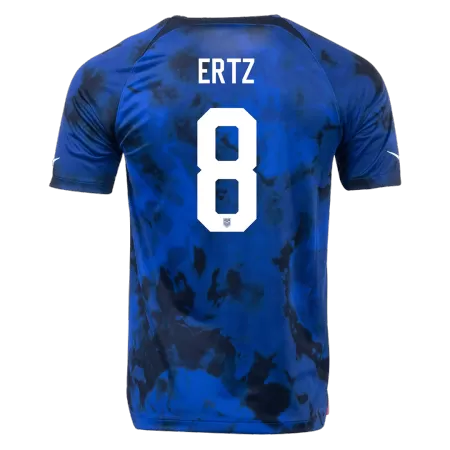 ERTZ #8 New 2022 USA Jersey Away Football Shirt World Cup - shopnationalteam