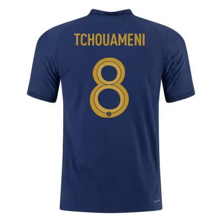 New France TCHOUAMENI #8 Soccer Jersey 2022 Home World Cup Authentic Soccer Jersey - shopnationalteam