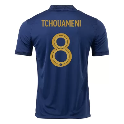 TCHOUAMENI #8 New 2022 France Jersey Home Football Shirt World Cup - shopnationalteam