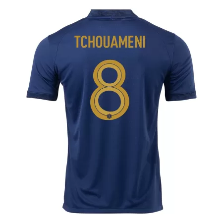 TCHOUAMENI #8 New 2022 France Jersey Home Football Shirt World Cup - shopnationalteam