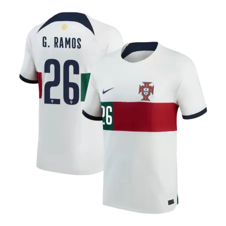G.RAMOS #26 New 2022 Portugal Jersey Away Football Shirt World Cup - shopnationalteam