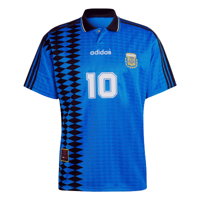 #10 Retro Argentina 1994 Away Soccer Jersey - shopnationalteam