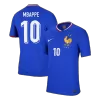 MBAPPE #10 France Team Jersey Home Player Version Football Shirt 2024 - shopnationalteam