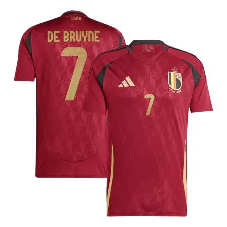 DE BRUYNE #7 Belgium 2024 Replica Jersey Home Football Shirt Euro - shopnationalteam