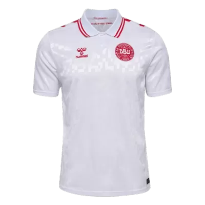 Denmark National Soccer Team Jersey Away Football Shirt Euro 2024 - shopnationalteam