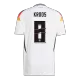 KROOS #8 Germany National Soccer Team Jersey Home Football Shirt Euro 2024 - shopnationalteam