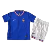 New France 2024 Home Kids Soccer Kit 
 (Shirt+Shorts+Socks) 
 - shopnationalteam