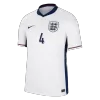 RICE #4 England National Soccer Team Jersey Home Football Shirt Euro 2024 - shopnationalteam