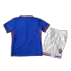 New France 2024 Home Kids Soccer Kit 
 (Shirt+Shorts+Socks) 
 - shopnationalteam