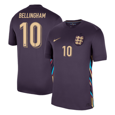 BELLINGHAM #10 England National Soccer Team Jersey Away Football Shirt 2024 - shopnationalteam