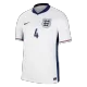 RICE #4 England National Soccer Team Jersey Home Football Shirt Euro 2024 - shopnationalteam