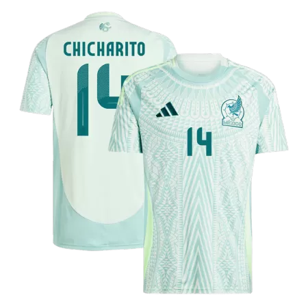 CHICHARITO #14 Mexico National Soccer Team Jersey Away Football Shirt 2024 - shopnationalteam