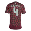 E.ÁLVAREZ #4 Mexico National Soccer Team Jersey Home Football Shirt 2024 - shopnationalteam