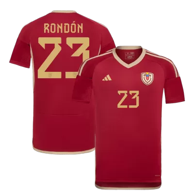 RONDÓN #23 Venezuela National Soccer Team Jersey Home Football Shirt 2024 - shopnationalteam