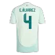 E.ÁLVAREZ #4 Mexico National Soccer Team Jersey Away Football Shirt 2024 - shopnationalteam