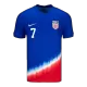 REYNA #7 USA National Soccer Team Jersey Away Football Shirt 2024 - shopnationalteam
