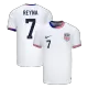 REYNA #7 USA National Soccer Team Jersey Home Football Shirt 2024 - shopnationalteam