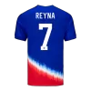 REYNA #7 USA National Soccer Team Jersey Away Football Shirt 2024 - shopnationalteam