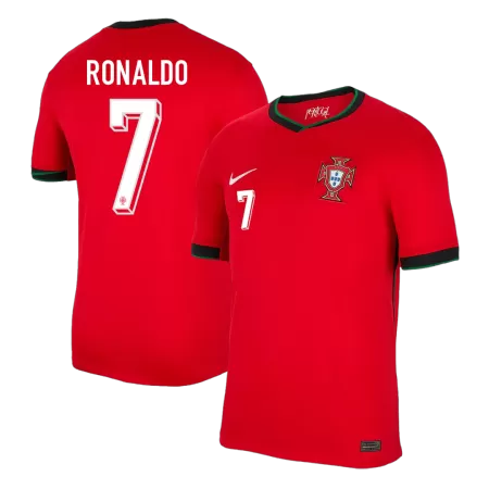 RONALDO #7 New Portugal Jersey Home Football Shirt Euro 2024 - shopnationalteam