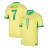 VINI JR. #7 Brazil National Soccer Team Jersey Home Football Shirt 2024 - shopnationalteam