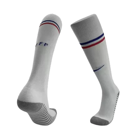 Kid's France Away Soccer Socks 2024 - shopnationalteam