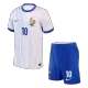 Kid's MBAPPE #10 France Away Soccer Jersey Kit(Jersey+Shorts) Euro 2024 - shopnationalteam