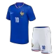 Kid's MBAPPE #10 France Home Soccer Jersey Kit(Jersey+Shorts) Euro 2024 - shopnationalteam