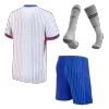 New France 2024 Away Kids Soccer Kit 
 (Shirt+Shorts+Socks) 
 - shopnationalteam