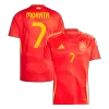 MORATA #7 Spain National Soccer Team Jersey Home Football Shirt Euro 2024 - shopnationalteam