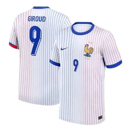 GIROUD #9 France 2024 Replica Jersey Away Football Shirt Euro - shopnationalteam