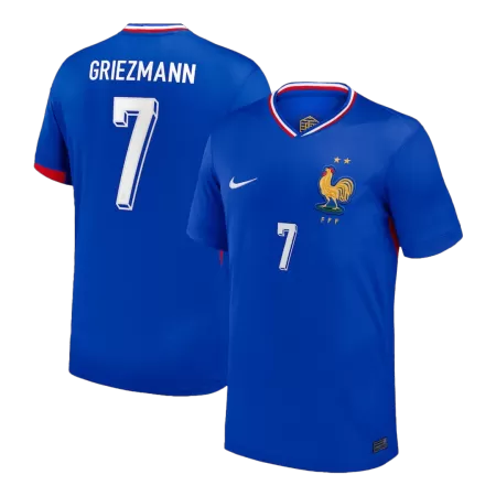 GRIEZMANN #7 France National Soccer Team Jersey Home Football Shirt Euro 2024 - shopnationalteam