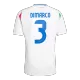 DIMARCO #3 Italy National Soccer Team Jersey Away Football Shirt Euro 2024 - shopnationalteam