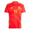 LAMINE YAMAL #19 Spain National Soccer Team Jersey Home Football Shirt Euro 2024 - shopnationalteam