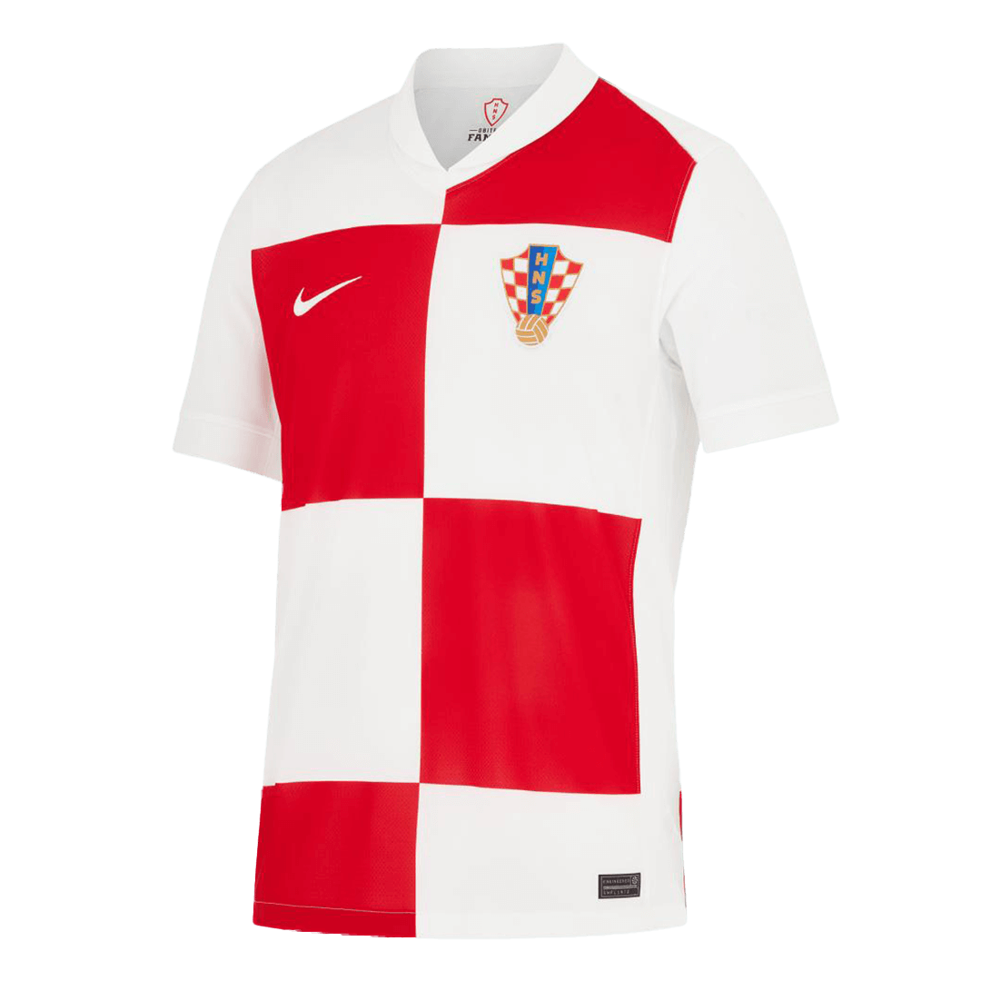 Croatia National Soccer Team Jersey Home Football Shirt Euro 2024 ...