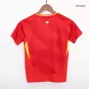 New Spain 2024 Home Kids Soccer Kit 
 (Shirt+Shorts) 
 - shopnationalteam