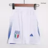 New Italy 2024 Home Kids Soccer Kit 
 (Shirt+Shorts) 
 - shopnationalteam