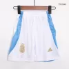 New Argentina 2024 Home Kids Soccer Kit 
 (Shirt+Shorts) 
 - shopnationalteam